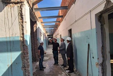 В городской больнице Медногорска идет масштабный ремонт